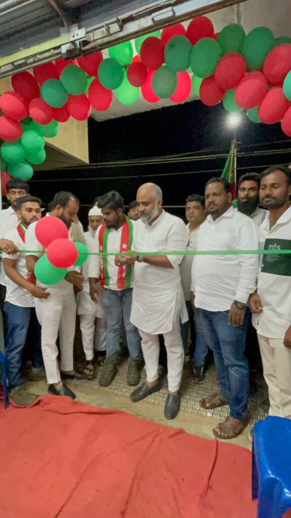 ಶಿರಾಳಕೊಪ್ಪದಲ್ಲಿ SDPI ಪಕ್ಷದ ನೂತನ ಕಛೇರಿ ಉದ್ಘಾಟನೆ…